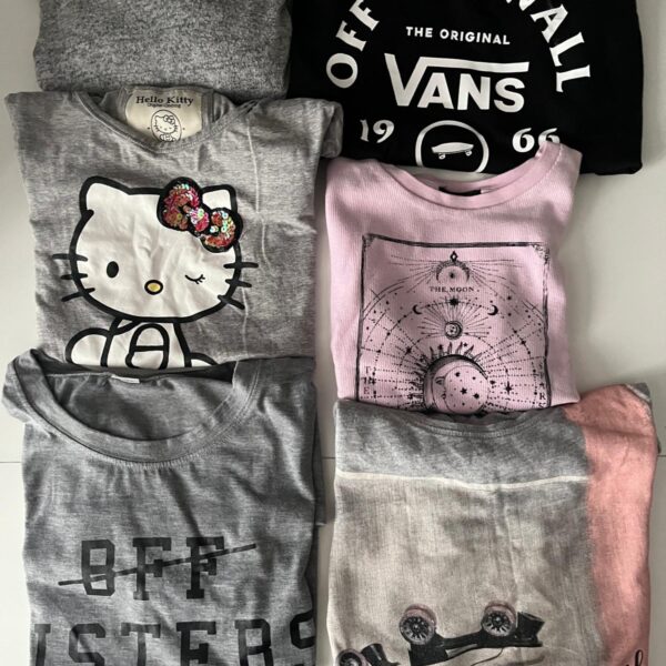 lote camisetas talla de 12-14 años