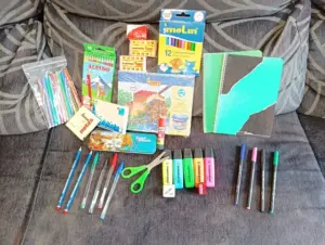 Material escolar segunda mano ecochiquis