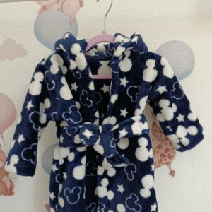 Albornoz suave Disney Baby (Mickey Mouse) 0-3 meses