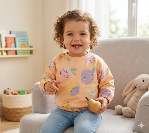 1779871475663 Sudadera Lefties bebé niña 18-24 meses (92 cm) Nueva sin etiquetas