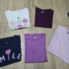 20260517_175351 Lote 5 camisetas niña 8-10 años 🌸 Unicornio, básicas y colores pastel | Sfera, Pepperts, Fruit of the Loom