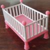 Cuna para casa de muñecas