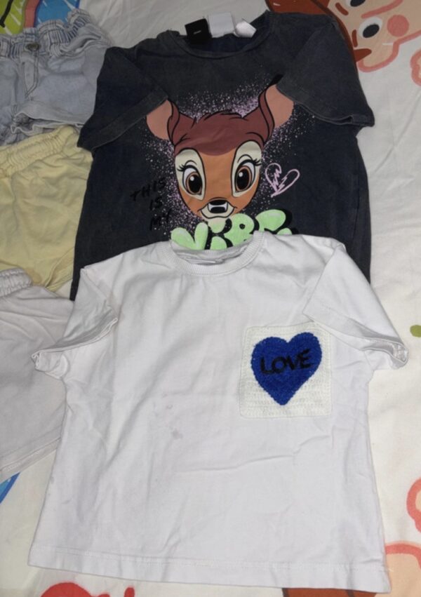 Screenshot Camisetas y pantalones zara