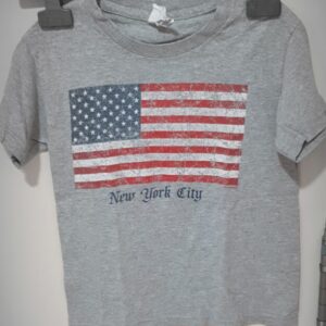 Camiseta bandera EE.UU talla 3/4años