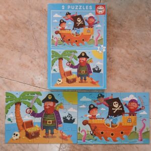 2 puzzles de Piratas