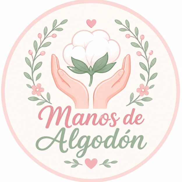 Manos de algodón creativas